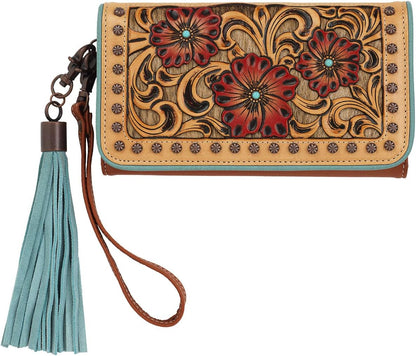 Ariat Lorelei Calf Hair - Clutch Wallet