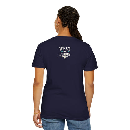She Came to Stir Up Dust T‑Shirt — Western Inspirational Graphic Tee