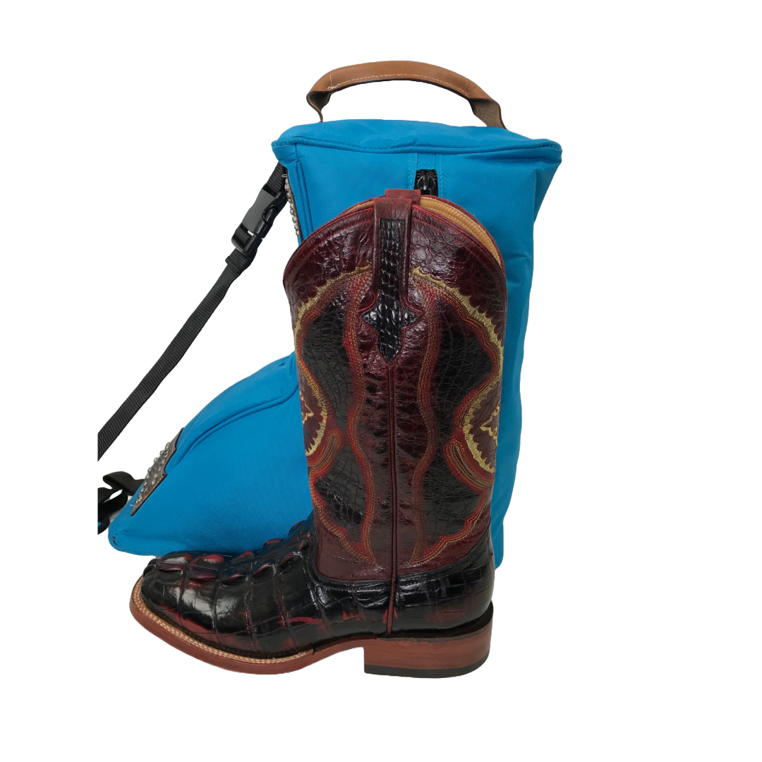 Tahoe Durango Premium Padded Waterproof Nylon Western Boot Carry Bag with 1 Year Warranty