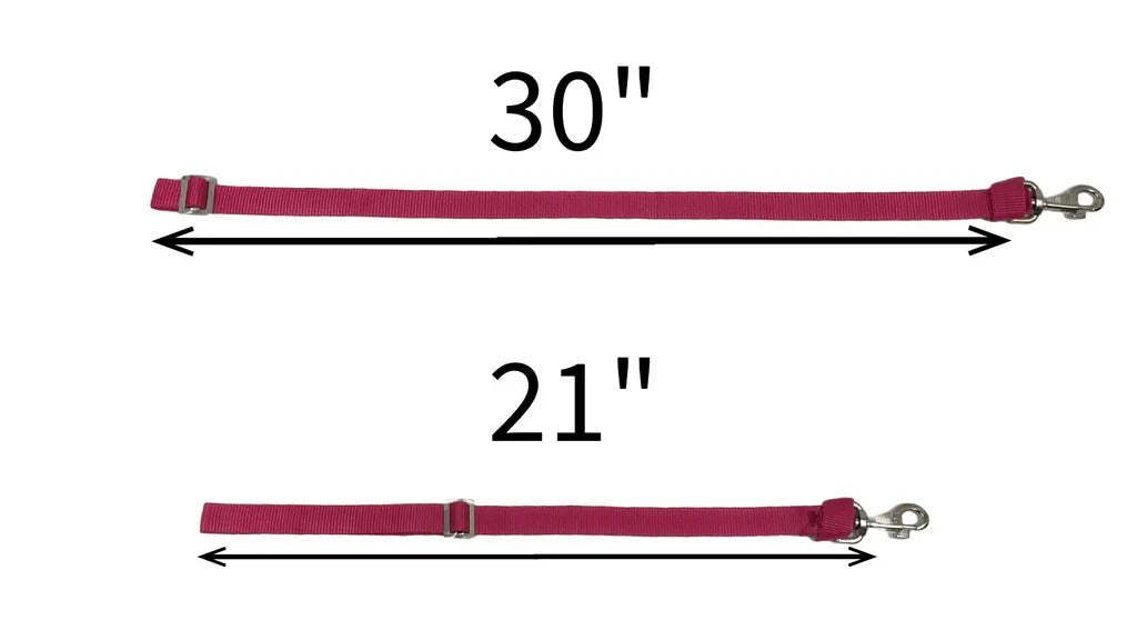 DERBY ORIGINALS HEAVY DUTY ADJUSTABLE 30” NYLON HANGING BUCKET STRAPS FOR WATER AND FEED BUCKETS-LOT OF 3