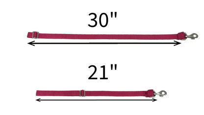 DERBY ORIGINALS HEAVY DUTY ADJUSTABLE 30” NYLON HANGING BUCKET STRAPS FOR WATER AND FEED BUCKETS-LOT OF 3