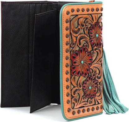 Ariat Lorelei Calf Hair - Clutch Wallet