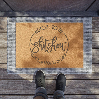 Doormat — "Welcome to the Shitshow" Funny Coir Welcome Mat