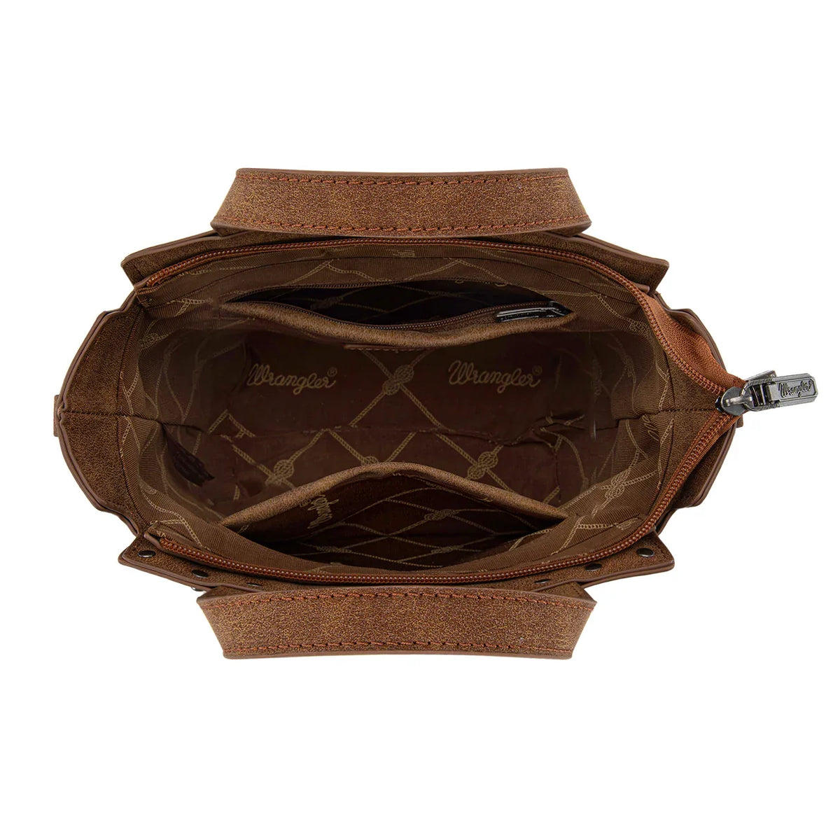 Wrangler Genuine Hair-On Cowhide Tote/Crossbody