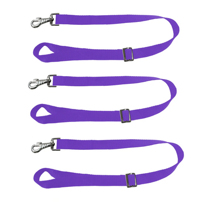 DERBY ORIGINALS HEAVY DUTY ADJUSTABLE 30” NYLON HANGING BUCKET STRAPS FOR WATER AND FEED BUCKETS-LOT OF 3