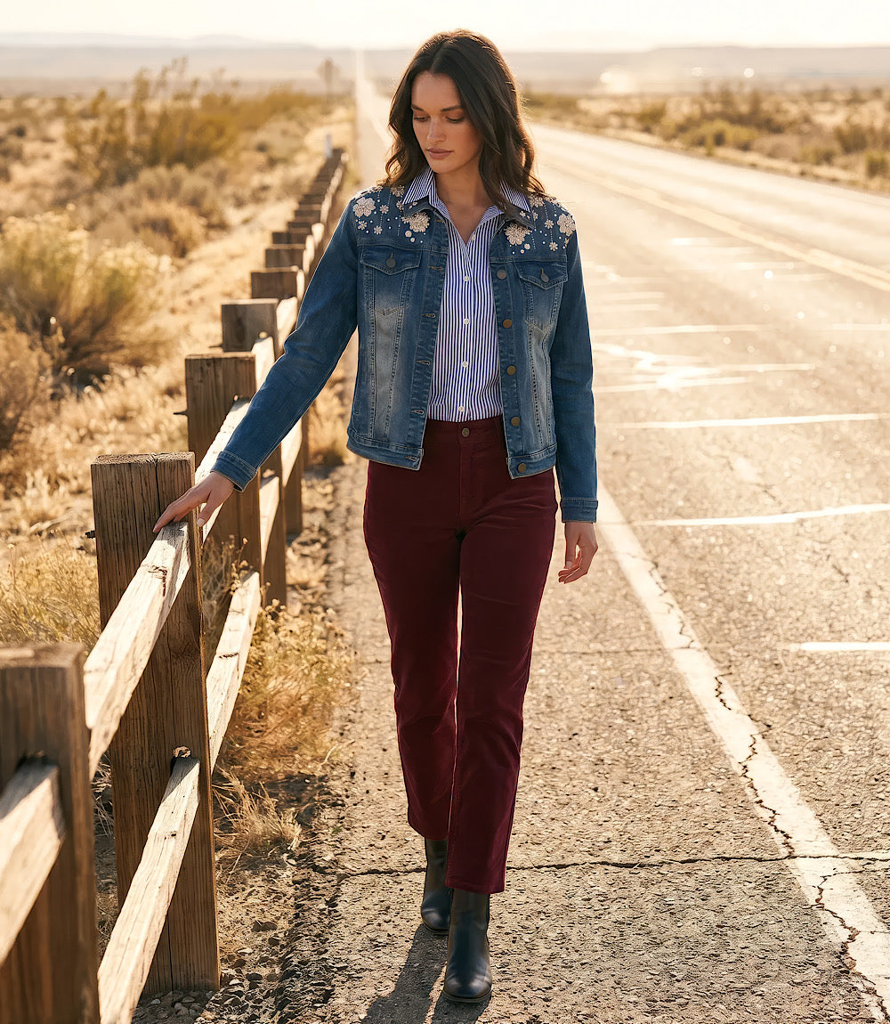 Embellished Denim Jacket