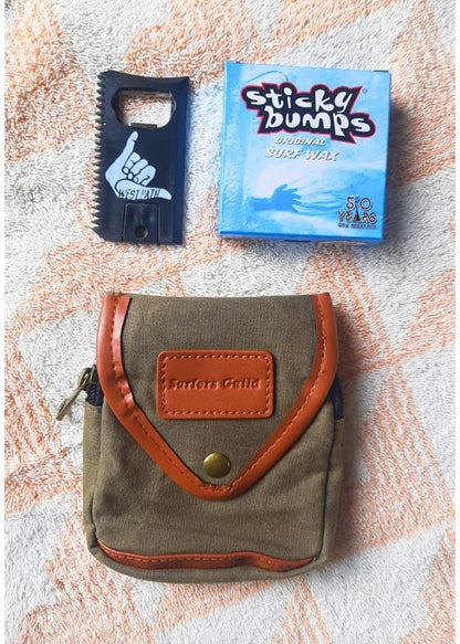 Surf Travel Kit with Wax