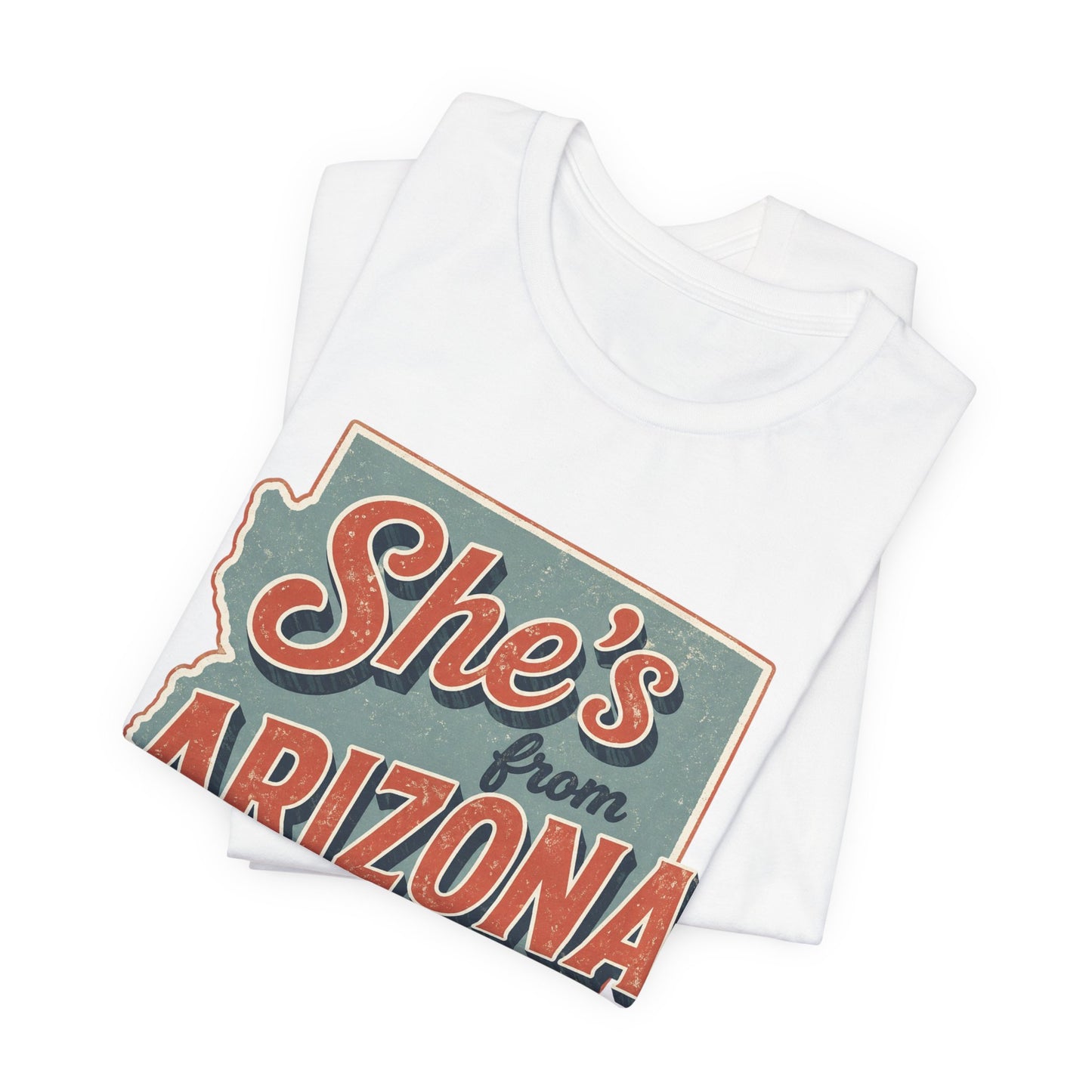 She's From Arizona I Can Tell Cowgirl T-Shirt -  Western Tee