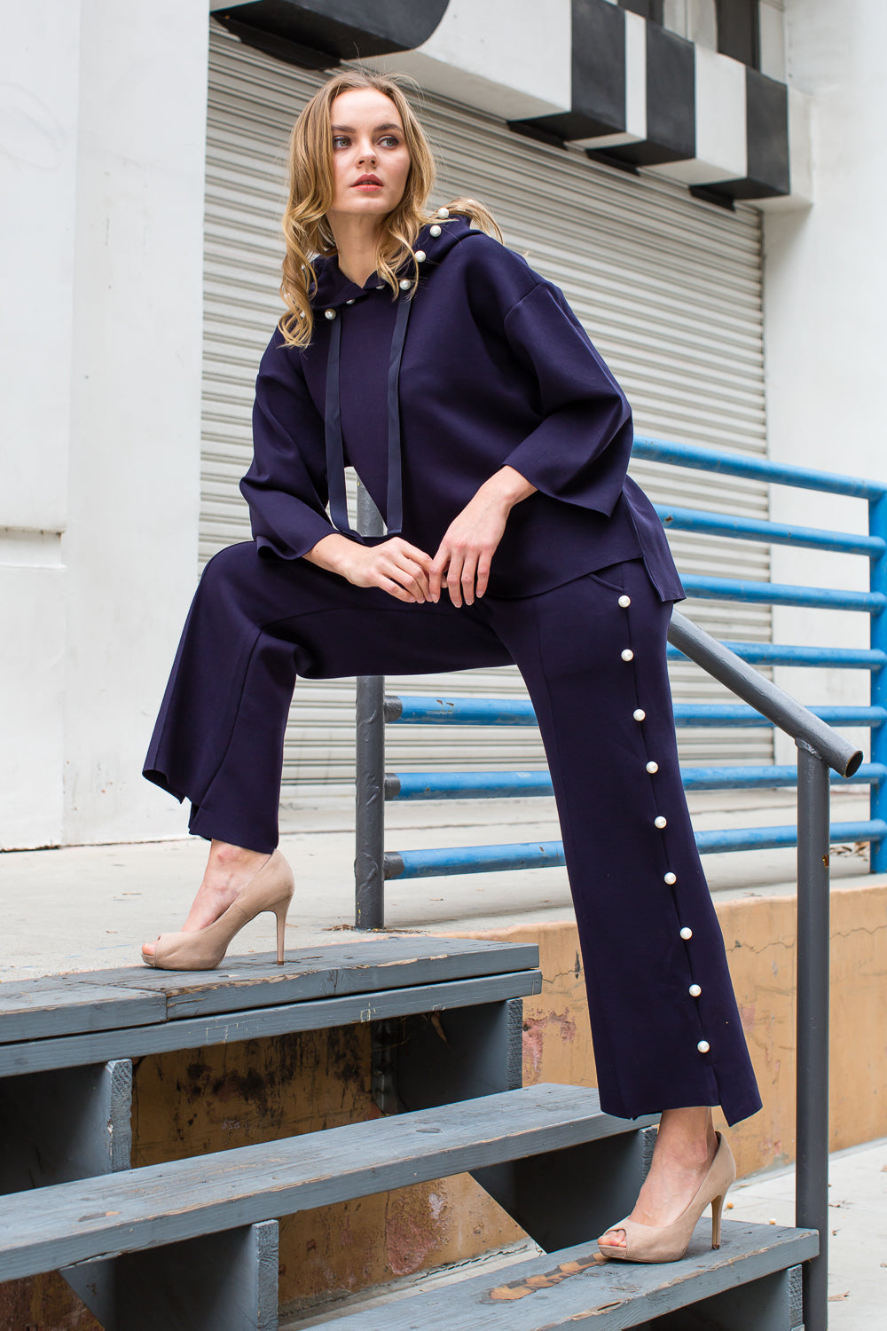 Farrah French Scuba Pearl Pant - Bundle 2
