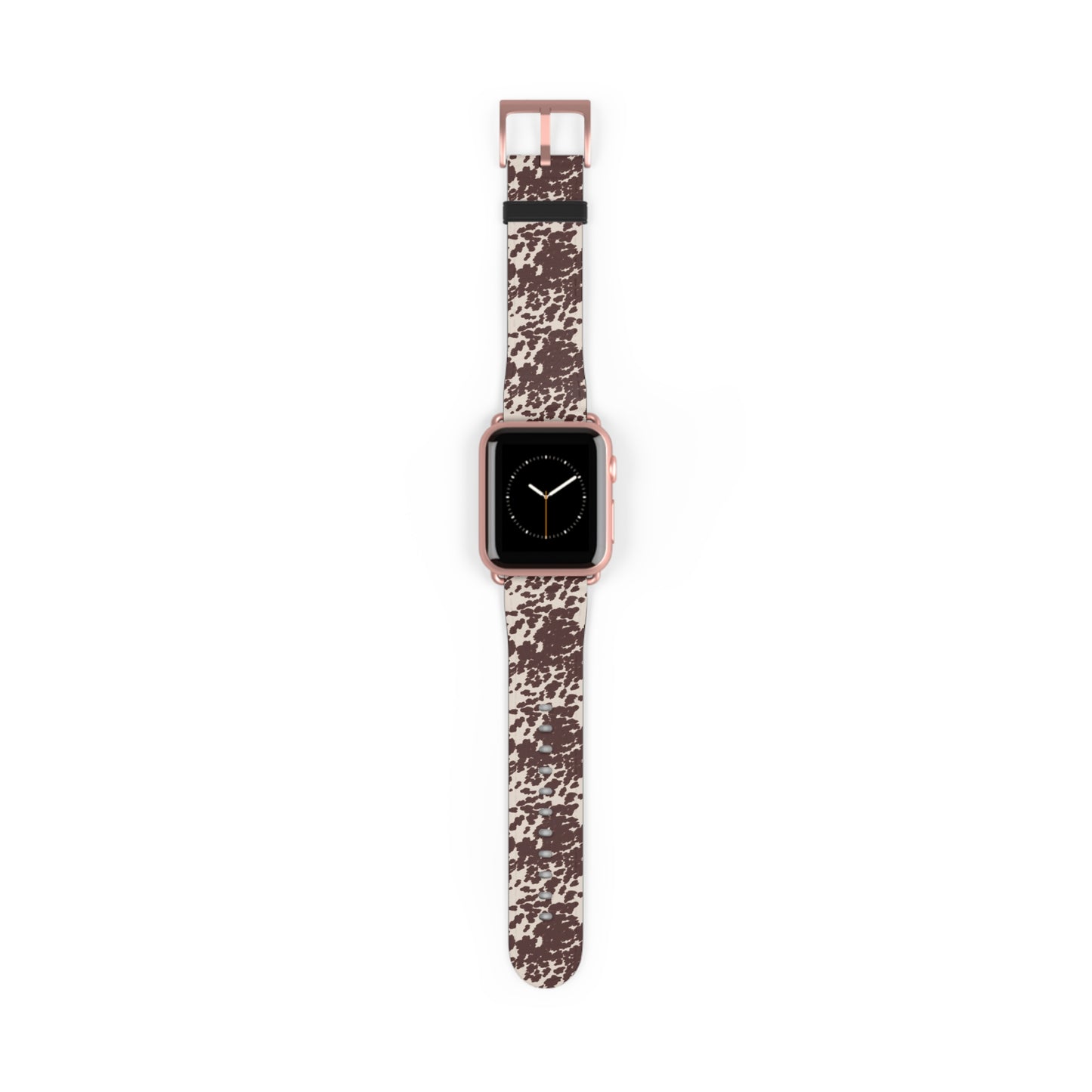 Stylish Cow Print Watch Band - Fashionable Accessory for Casual Outfits