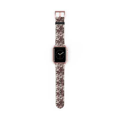Stylish Cow Print Watch Band - Fashionable Accessory for Casual Outfits