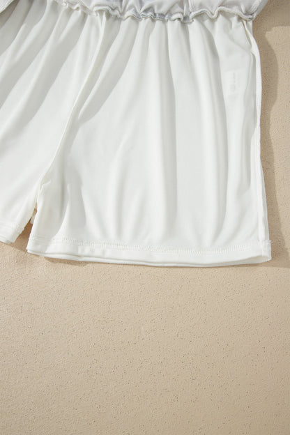 Aurelia Dot Short Sleeve Top Set
