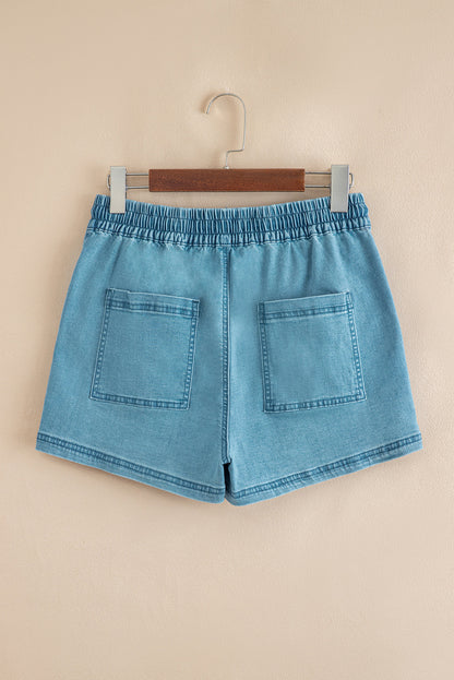 Elle Elastic Waistband Shorts