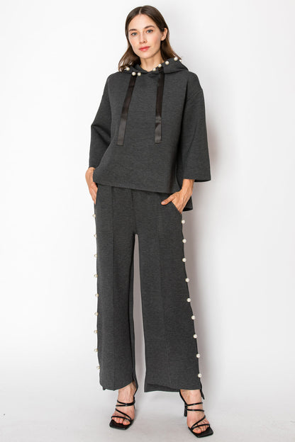Farrah French Scuba Pearl Pant - Bundle 2