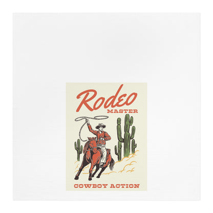 Rodeo Master Tea Towel - Western Kitchen Decor