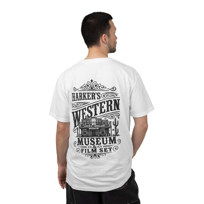 Harker's Western Museum T-Shirt — “Harker’s Western Museum & Film Set” Vintage Graphic Tee