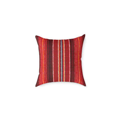 Rodeo-Inspired Square Poly Canvas Pillow