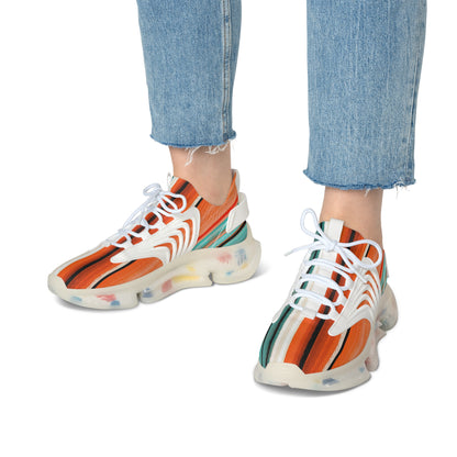 Arizona Serape Stylish Women's Mesh Sneakers - Trendy Comfort Footwear, Running Shoes, Casual Sneakers, Spring Fashion, Unique Gift Idea