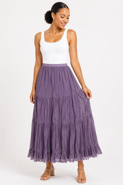 Violet Veil Maxi