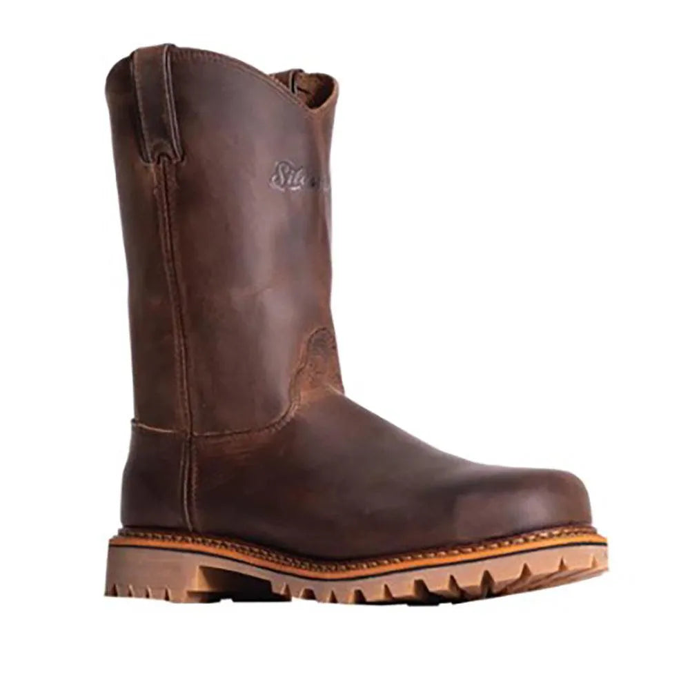 Silverado Kimmel (Steel Toe) - Vibram Sole Leather Cowboy Boots