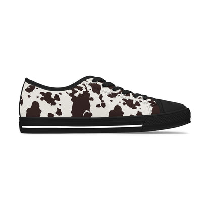 Touch of Aztec Stylish Women's Cow Print Sneakers | Trendy Footwear for Casual Outings, Gifts, Everyday Wear, Fashion Statement