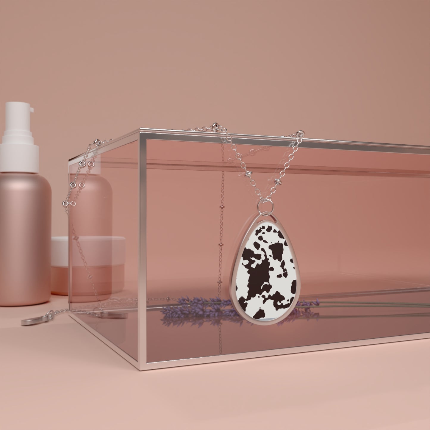 Elegant Oval Necklace for Women, Modern Pendant Jewelry, Stylish Gift for Her, Daily Wear Accessory, Anniversary, Birthday