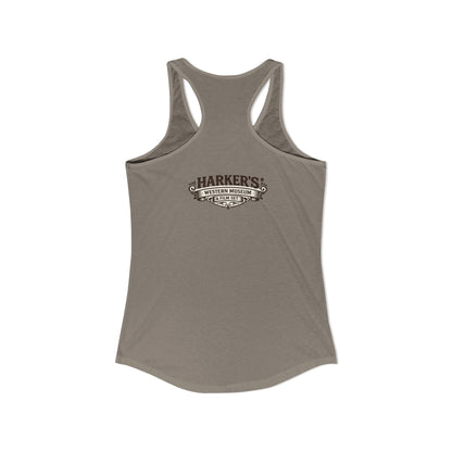 Harker's Saloon Girl Women's Ideal Racerback Tank