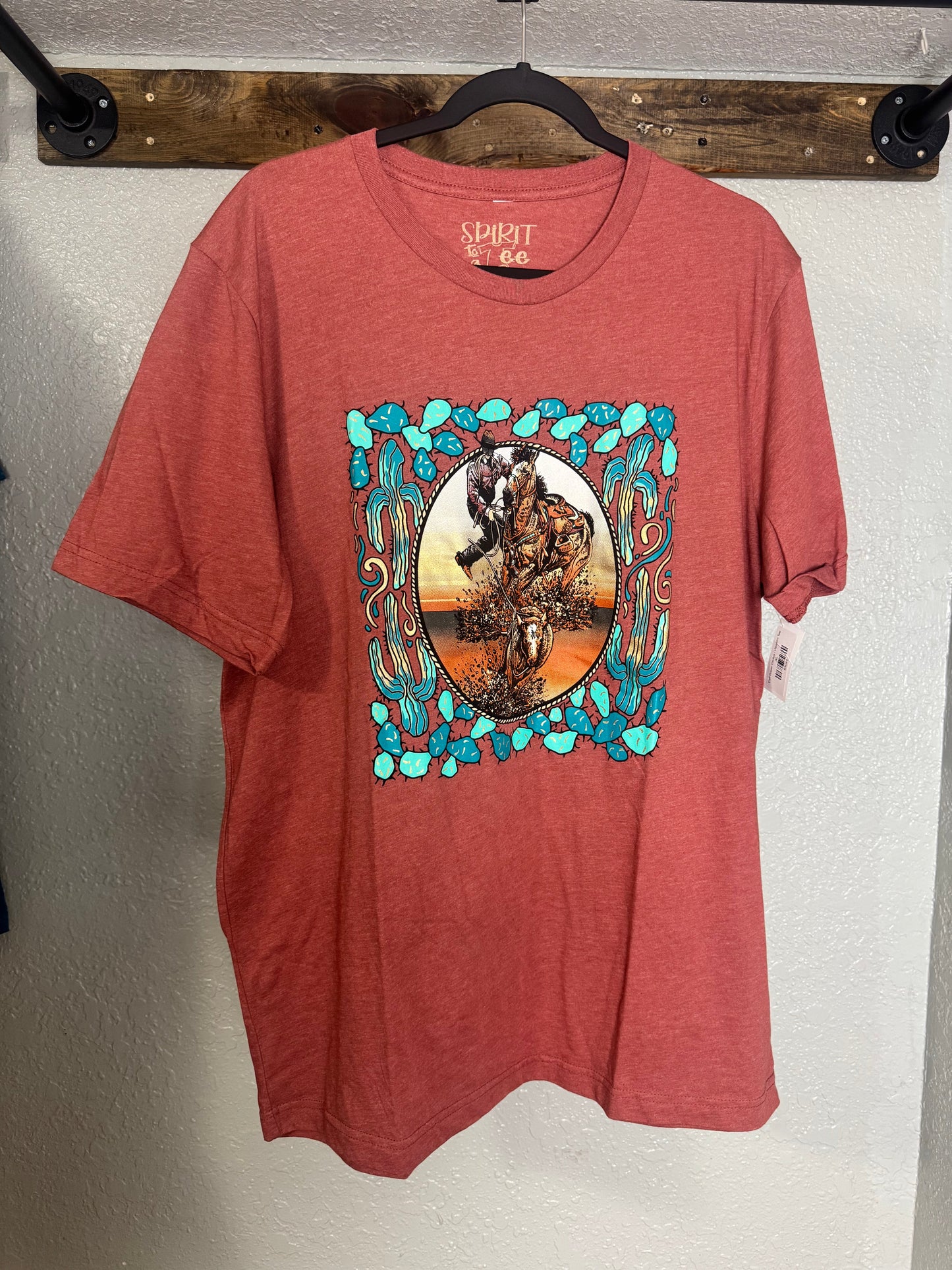 Steppin Off Calf Roping Tee