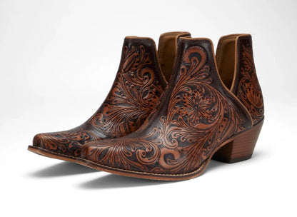 Loyal West X Myra Handtooled Booties