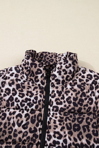 Aria Zipper Casual Puff Vest