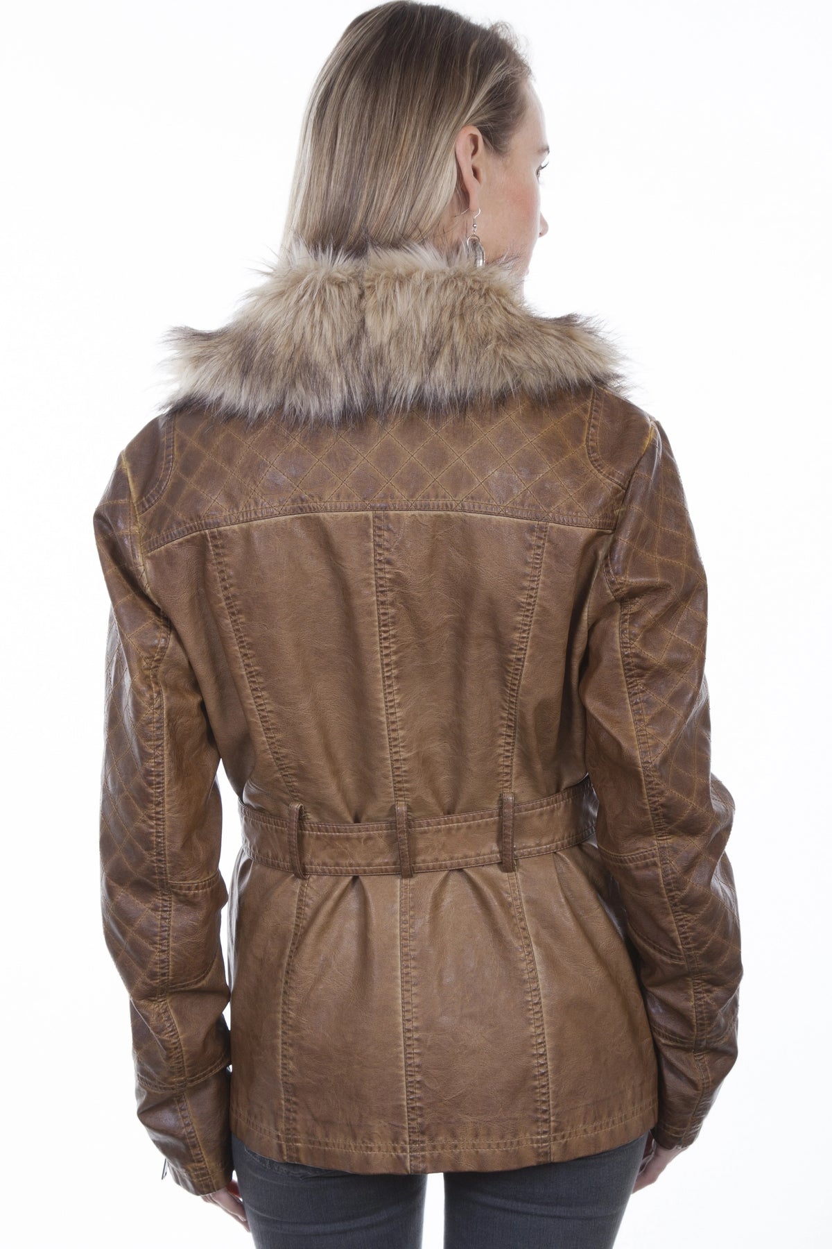 Scully Belted Fur - Women's Jacket