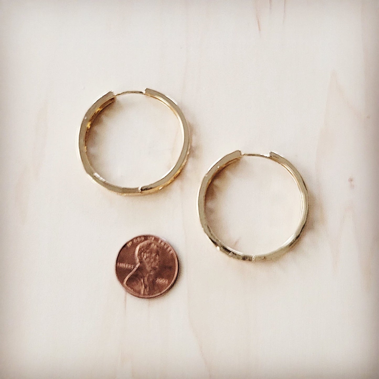 Geometric Sparkle Statement Gold Hoop Earrings 219ck