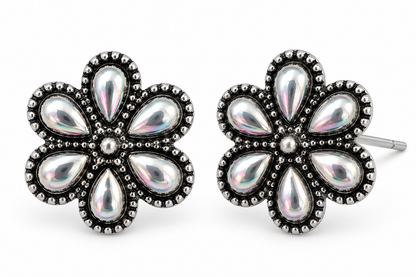 Gem Illusions™ Moonflower Studs