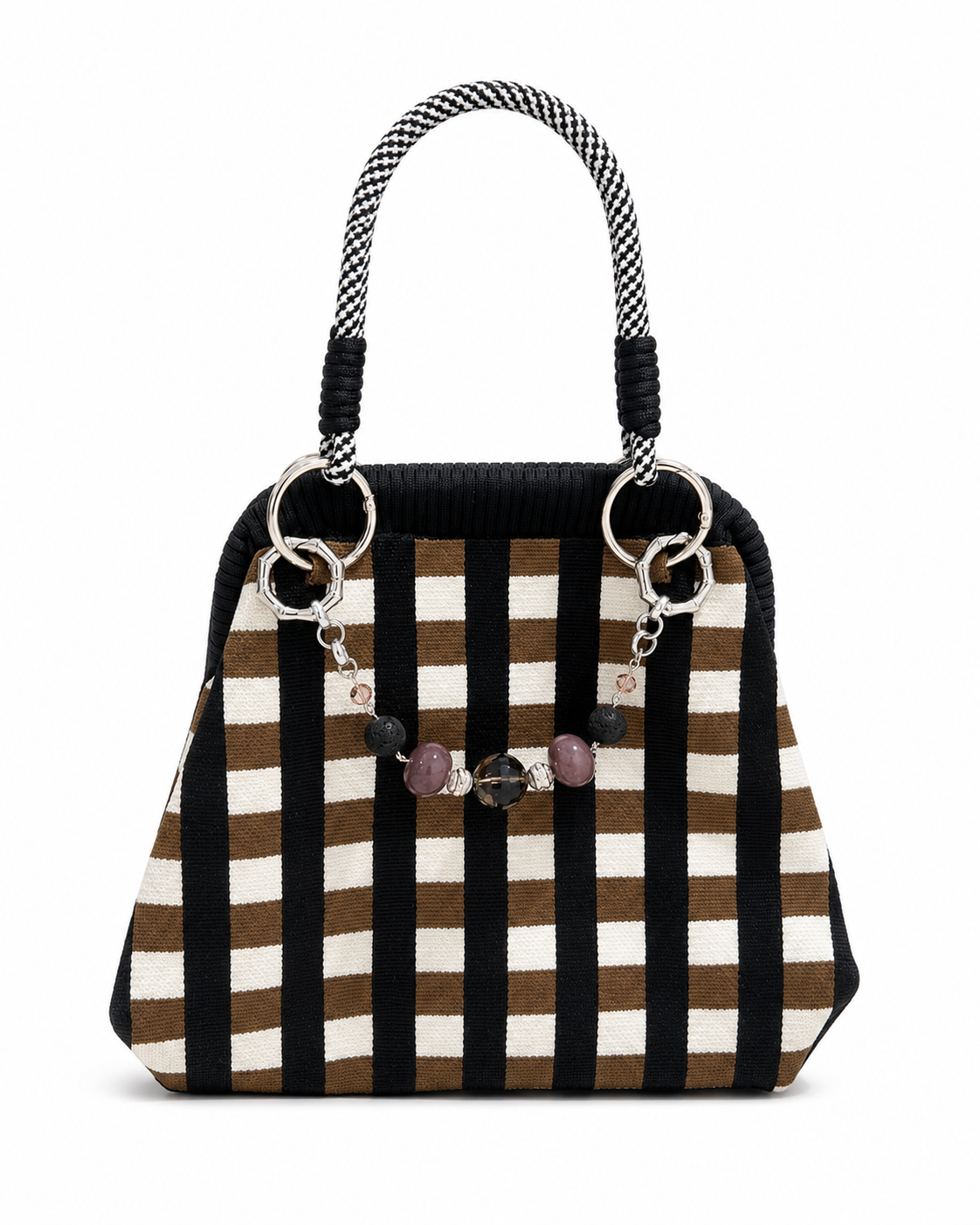 Mocha Noir Artisan Handbag