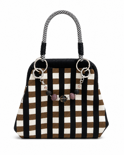Mocha Noir Artisan Handbag