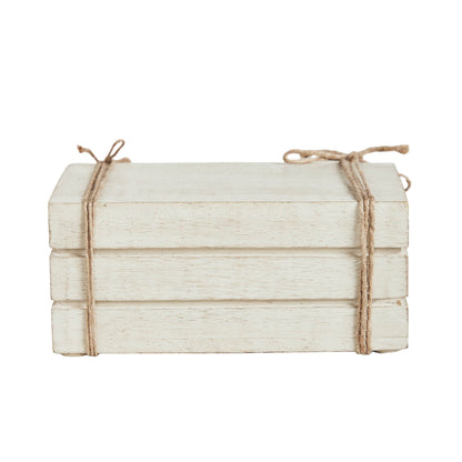 Faux Book Stack: Welcome Spring - Decor for Shelf or Mantel