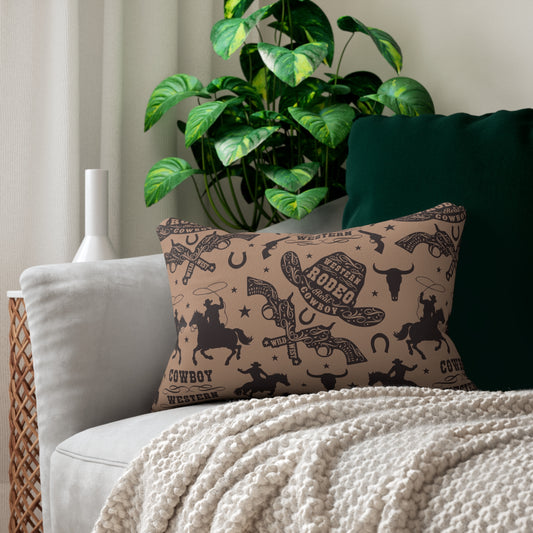Rustic Rodeo Lumbar Pillow