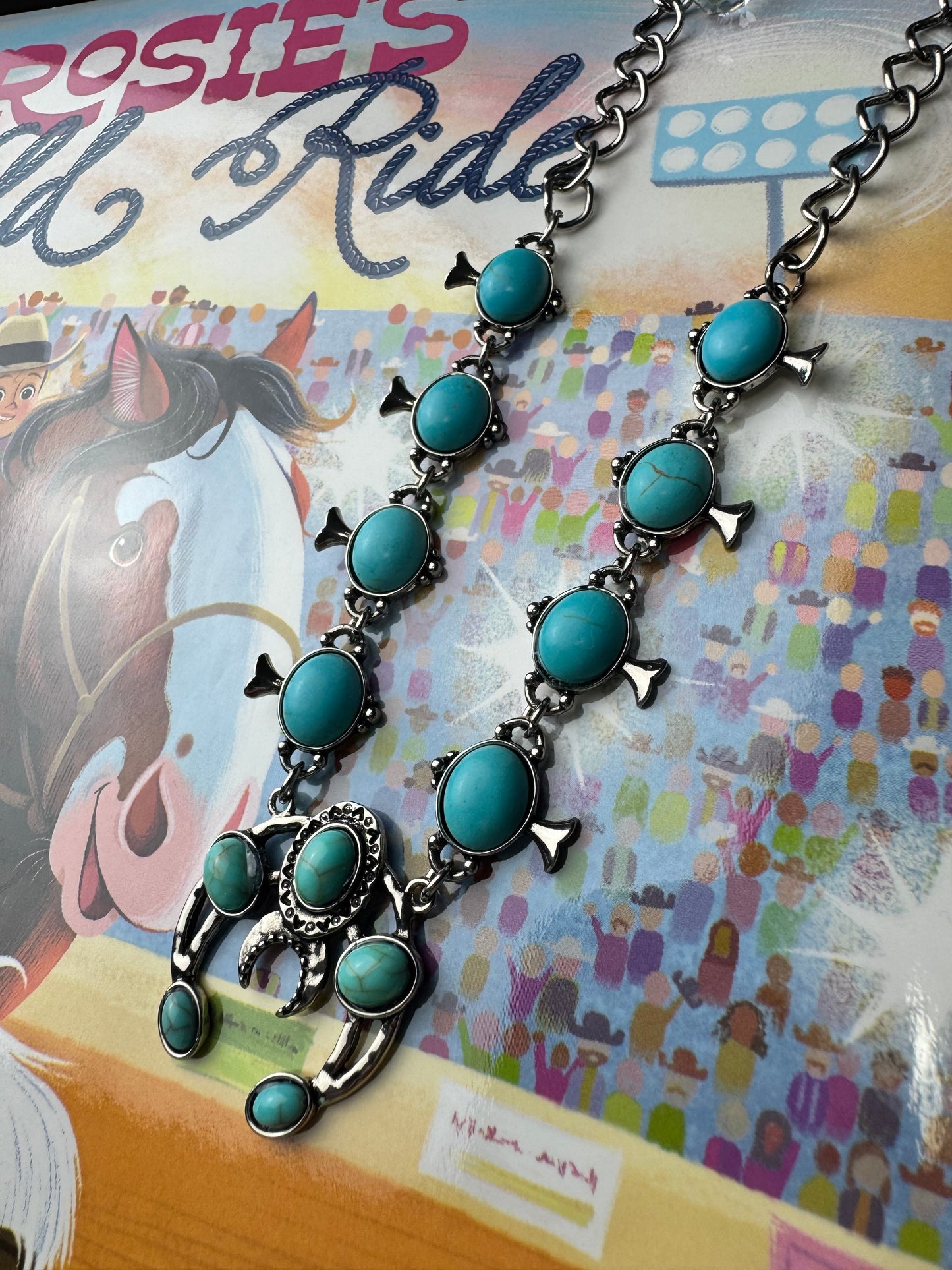 My First Squash Mini Blossom Necklace