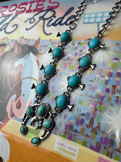 My First Squash Mini Blossom Necklace