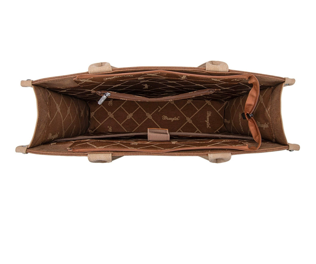 Wrangler Buckle Concealed Carry Large Tote