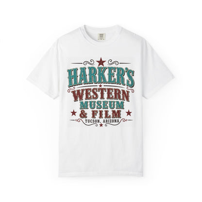 Western Museum T-Shirt — Harker's Western Museum & Film Tucson Souvenir Teal