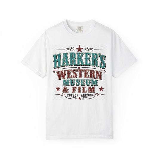 Western Museum T-Shirt — Harker's Western Museum & Film Tucson Souvenir Teal