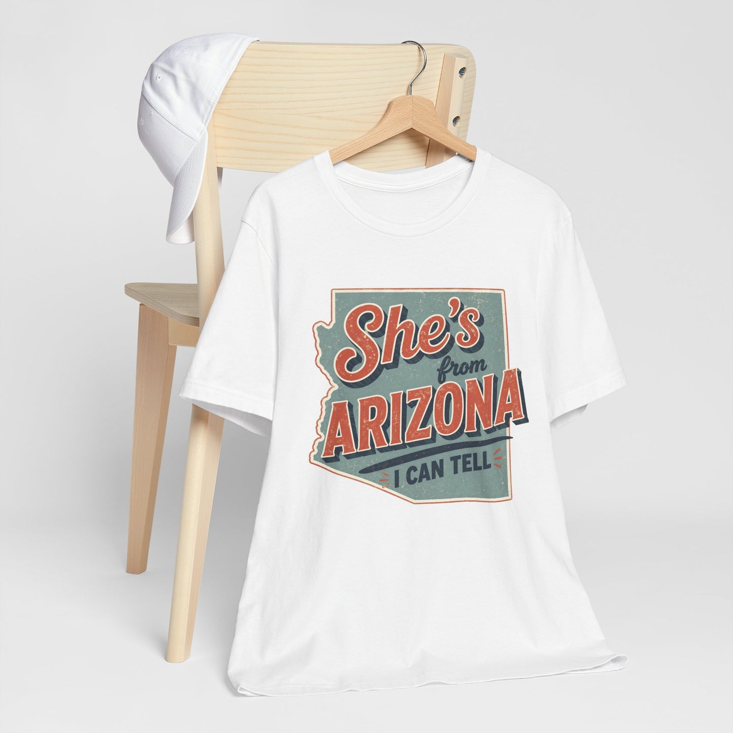 She's From Arizona I Can Tell Cowgirl T-Shirt -  Western Tee
