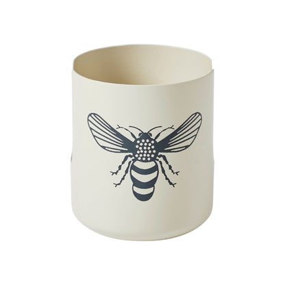 Buzzy Bees Metal Kitchen Sponge Holder in Antique White
