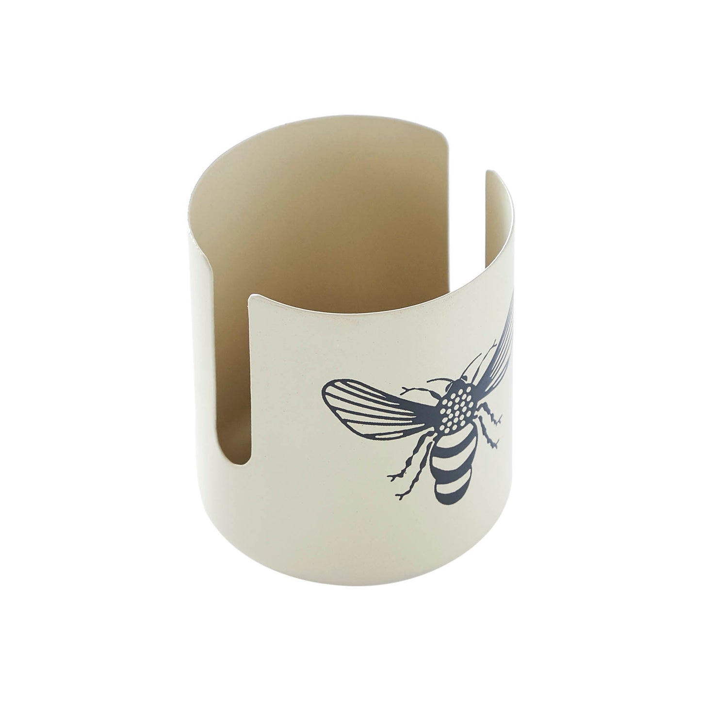 Buzzy Bees Metal Kitchen Sponge Holder in Antique White
