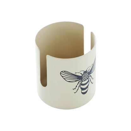 Buzzy Bees Metal Kitchen Sponge Holder in Antique White