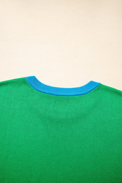 Fatima Sleeve Loose Knit Sweater