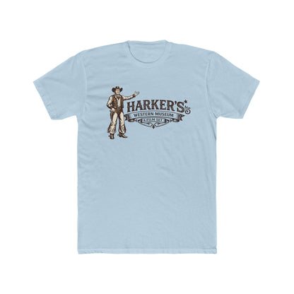 Harker's Western Unisex Tee — Vintage Cowboy Graphic T-Shirt