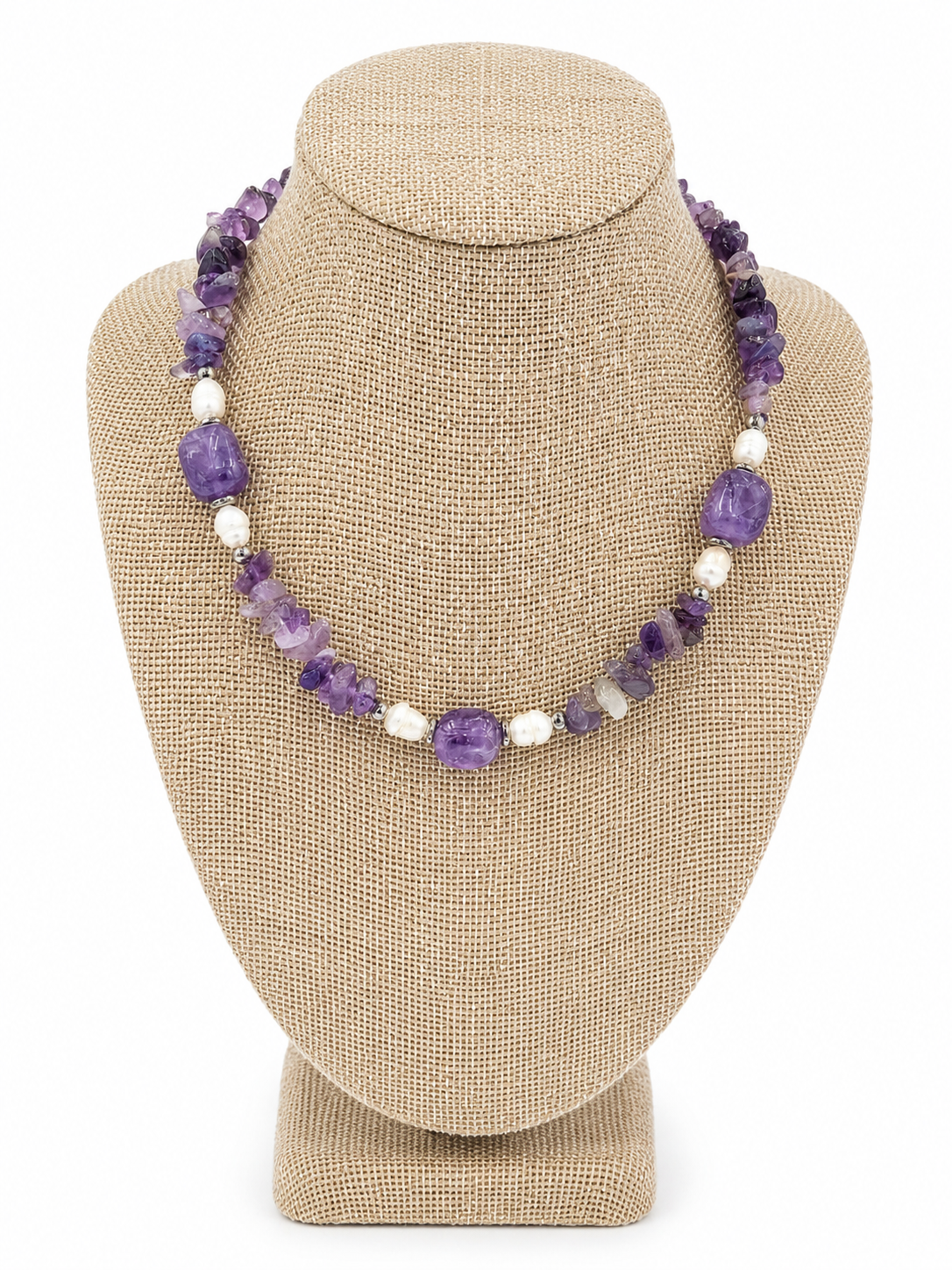 Kyoto Amethyst Pearl Necklace