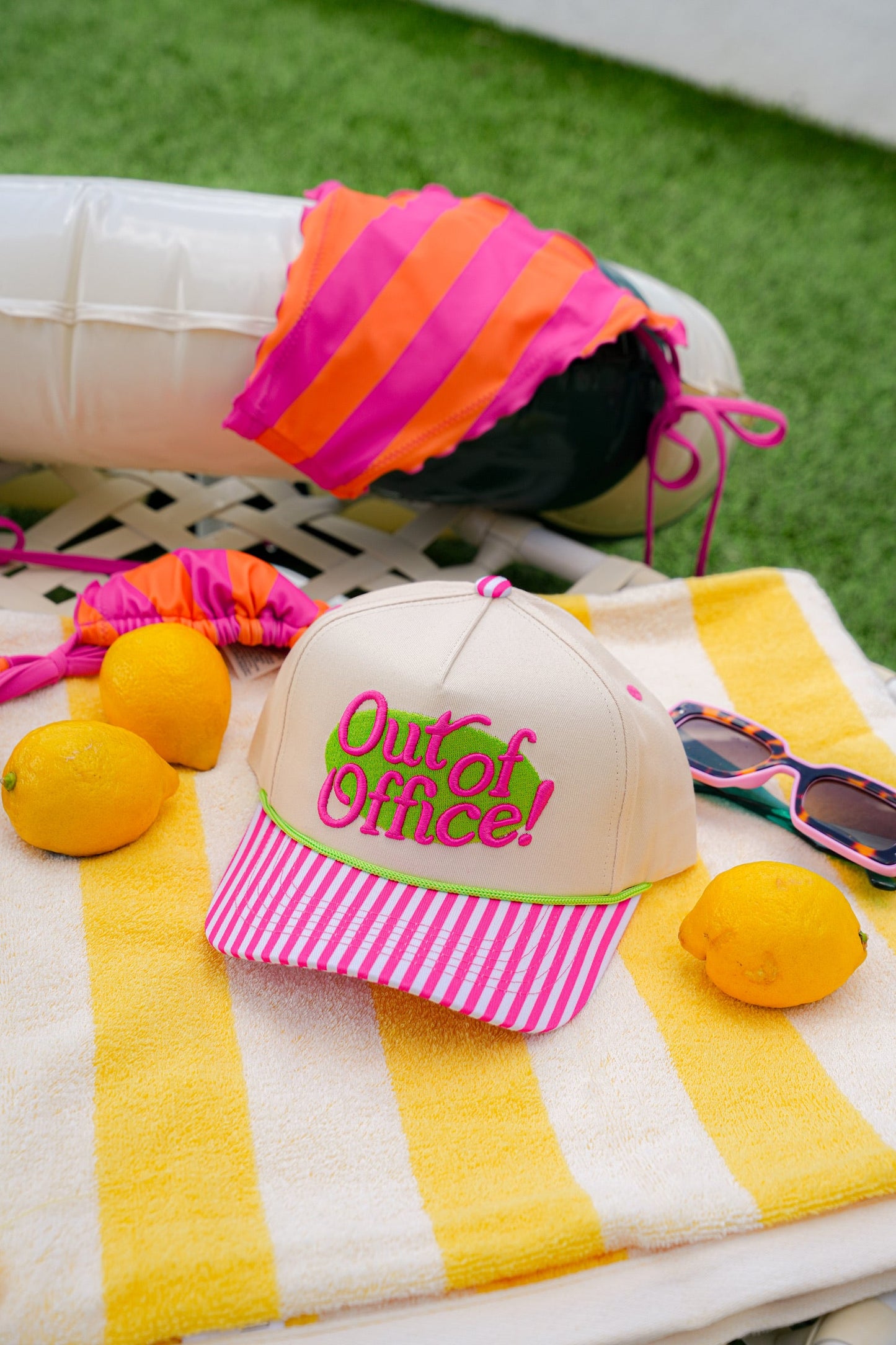 OUT OF OFFICE CANVAS CAP | DAD CAP